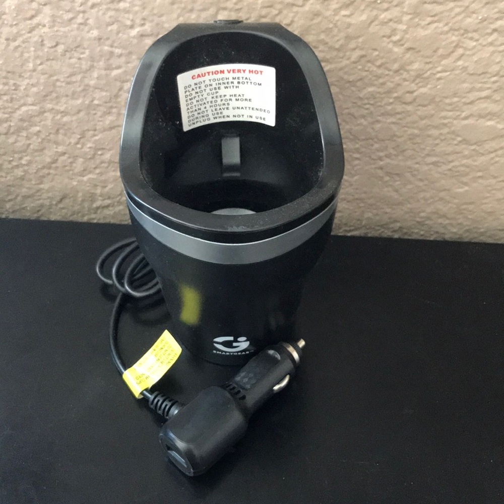 Portable car cup heater